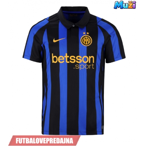 Lacne Muži Futbalové dres Inter Milan Curtis Jones #21 2026-27 Krátky Rukáv - Domáci
